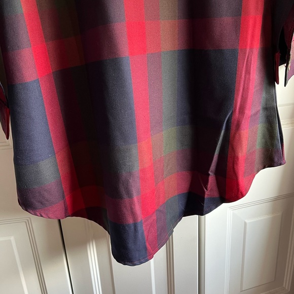 Red and Blue Plaid Dress - Picture 7 of 9